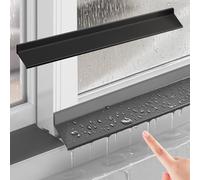 Guarnizioni in gomma per porte, Self Adhesive Rubber Edge Trim Weather Stripping For Sunroof Doors And Windows Multiple Sizes(4.5cm,1.5m(4.9ft))