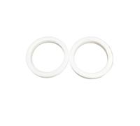 Guarnizioni in PTFE bianco da 2 mm di spessore, rondella piatta in plastica, guarnizione tenuta ID 5-200, tipo O, cuscinetto resistente alla temperatura(15x8x2mm10PCS)