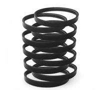 Guarnizioni in Silicone Ø250 mm - Set da 10 Pezzi, Resistenti fino a 250°C - Ideali per Stufe a Pellet, Legna e Caminetti - Lemag srl