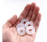 Guarnizioni in silicone Litorange Grolsch - per bottiglie con tappo basculante, confezione da 40 pezzi, realizzato in morbido silicone (non gomma, migliore tenuta della gomma) 40 PCS Clear