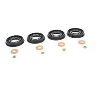 Guarnizioni iniettori Kit Rondelle Iniezione Carburante per A3 1.6 TDi 2009-2013, Altea 1.6 TDi 2009-2014, Ibiza IV 1.6 TDi 2010-2014, Leon 1.6 TDi 2010-2012, Toledo IV 1.6 TDi 2013-2015