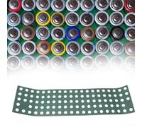 Guarnizioni isolanti per batterie in carta verde per - diametro esterno 17 mm, diametro interno 10 mm, spessore 0,24 mm, realizzate in polpa di legno e polpa di cotone per (K)