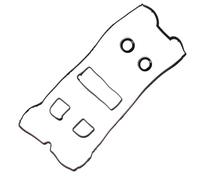 Guarnizioni Motore Compatibile Con Ford Per Edge 2012-2018 Per Escape 2.0L 2013-2019 Kit Guarnizione Coperchio Valvola Auto Ricambio OEM BB5Z6584A 56051800 VS50878R
