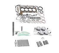 Guarnizioni Motore Kit revisione e ricostruzione, kit catena distribuzione pistone, bullone testata adatto per BMW Mini Cooper R55 R56 R60 R61 1.6 L N13 N18 1.6L L4 GAS Guarnizioni motore per moto