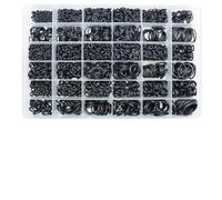 Guarnizioni motore per moto O-ring CS 1.0 da,5 a 4, mm, rondella di tenuta, guarnizione in gomma nitrilica, guarnizioni idrauliche per rubinetti Carta per guarnizioni(Oring Kit 2840pcs)