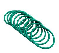 Guarnizioni O-Ring, guarnizioni in gomma, 5 Pcs Fluorine Rubber O-Rings,2.5mm Width, Seal Gasket for Machinery Plumbing, Green(165mm x 170mm x 2.5mm)