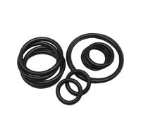 Guarnizioni O-ring in EPDM, 1,78mm x 4,76mm x 8,32mm, O-ring in gomma nera, 50 pezzi