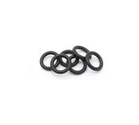 Guarnizioni O-ring in gomma fluorurata FKM nera CS1.2mm, guarnizioni, rondelle, resistenti alla temperatura, all'usura, corrosione(OD8xID5.6-40pcs)