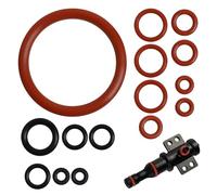 Guarnizioni O-Ring per Philips Saeco, 15 pezzi Guarnizione, Ricambi per macchina da caffè per valvola di supporto, valvola vapore, gruppo di infusione compatibile con Philips Saeco, Spidem, Gaggia