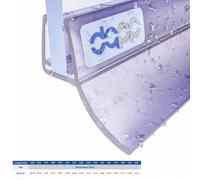 Guarnizioni per doccia, box doccia, guarnizione schermo doccia, porta in vetro