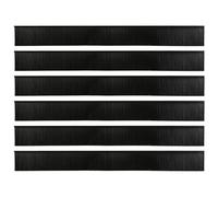 Guarnizioni per Porte Autoadesive 6 pz, 100 cm, Lega di Alluminio | Design moderno, blocco rumori e polvere, facile installazione, versatile per interni