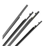 Guarnizioni per porte di finestre Auto Porta Finestra Vetro Gomma Guarnizione a Pressione Cintura Trim Weatherstrip Striscia per Toyota per Highlander 2008 2009 2010 2011 2012 2013 2014 Guarnizione