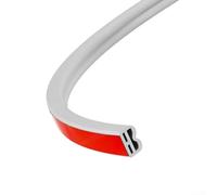 Guarnizioni perimetrali per porte e finestre realizzate in silicone elastico per un'esclusione affidabile del suono e una migliore difesa domestica (bianco)