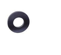 Guarnizioni piatte in gomma Rondella piatta nera Rondelle antiolio Guarnizione piatta for tubo rubinetto impermeabile O-ring(8x18x3mm,50Pcs)