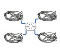 Guarnizioni Porta Weatherstrip Per Mercedes Benz W123 TD WAGON ESTATE 300TD