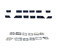 Guarnizioni Pulsante Interruttore Comando Pannello AC 12 PZ per BMW Serie 5 F...