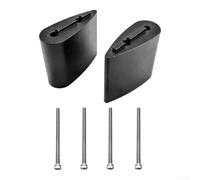 Guarnizioni Rialzo Manubrio per Bici da per corsa MTB Guarnizioni | Carbonio leggero, per spessore regolabile 5-60mm, nero opaco, compatibile sterzo 1 1/8", include viti(40mm)
