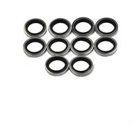Guarnizioni Sigillate 10mm per Cilindri Maestri per moto Guarnizioni | Acciaio e gomma, diametro 10mm, sigillo perfetto, previene perdite olio freno, uso moto