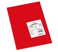Guarro Canson 200040162 Foglio A4, Confezione da 50 Pezzi, Rosso