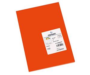 Guarro Canson 200040193 Foglio A3, Confezione da 50 Pezzi, Rosso