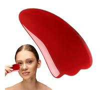 GuaSha Facial Tools - Tavola Guasha - Bastoncini manuali in resina per il viso, strumenti per raschiare i muscoli fatti a mano per scolpire mascella e ridurre il gonfiore