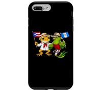 Guatemala Quetzal Uccello Rana Coquí di Porto Rico Bandiera Custodia per iPhone 7 Plus/8 Plus