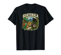 Guatemala Tierra De La Eterna Primavera Fauna Selvatica Maglietta