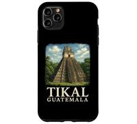 Guatemala Tikal Chapin Atitlan Maya Retro Guate Quetzal 502 Custodia per iPhone 11 Pro Max