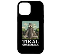 Guatemala Tikal Chapin Atitlan Maya Retro Guate Quetzal 502 Custodia per iPhone 12 Pro Max
