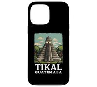Guatemala Tikal Chapin Atitlan Maya Retro Guate Quetzal 502 Custodia per iPhone 13 Pro Max