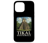 Guatemala Tikal Chapin Atitlan Maya Retro Guate Quetzal 502 Custodia per iPhone 13 Pro Max