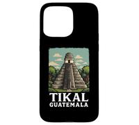 Guatemala Tikal Chapin Atitlan Maya Retro Guate Quetzal 502 Custodia per iPhone 15 Pro Max