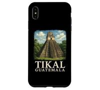Guatemala Tikal Chapin Atitlan Maya Retro Guate Quetzal 502 Custodia per iPhone XS Max