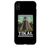 Guatemala Tikal Chapin Atitlan Maya Retro Guate Quetzal 502 Custodia per iPhone XS Max
