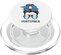 Guatemalan Girl Guatemalan Heritage Guatemala Flag PopSockets PopGrip per MagSafe