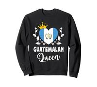 Guatemalan Queen Guatemala Flag Proud Guatemalan Woman Felpa