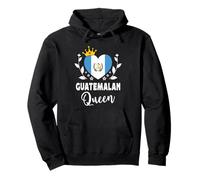 Guatemalan Queen Guatemala Flag Proud Guatemalan Woman Felpa con Cappuccio