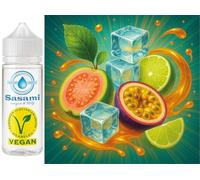 Guava Chill Wave - Guava Frutto della Passione Lime Ice Aroma Concentrato - Vegano - Sasami - 10ml