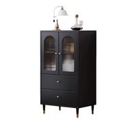 GUAWJRZDP Credenza Cucina Vintage, Mobiletto Buffet, Mobile Cucina con Contenitore, con Ripiani Regolabili, Tavolo da Bar In Legno Per Soggiorno, Cucina, Sala da Pranzo(80x40x110cm/31.4x15.7x43.3'')