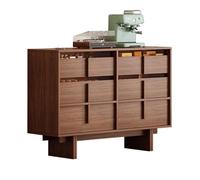 GUAWJRZDP Mobile Buffet, Credenza con Cassetti, Credenza Cucina Rustici, Tavolo Buffet Lungo da Cucina, Mobili Buffet da Cucinas In Legno(Brown,47.2x15.7x35.4'')