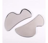 Guazzo in acciaio inossidabile for il viso Gua Sha Bellezza Massaggio dei tessuti profondi Rilassamento muscolare Sollievo dal dolore Cura miofasciale 1 pezzo