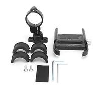 GUB P30 - Supporto per cellulare per bicicletta in alluminio, regolabile, per 60-100 mm, ispessisce il cuscino, rafforza il cuscino, riduce le vibrazioni