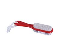 GUBB USA 2 in 1 spazzola del piede e pietra pomice per i piedi con la maniglia lunga