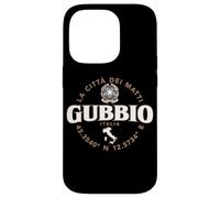 Gubbio Italia Etichetta Coordinate 2C Custodia per iPhone 14 Pro