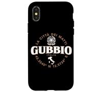 Gubbio Italia Etichetta Coordinate 2C Custodia per iPhone X/XS