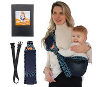 GUBBY GUPS® Marsupio Ergonomico V3.0 per Neonati e Bambini - Fascia Porta Bebè Pratica per Uso Quotidiano - Fino a 15 kg