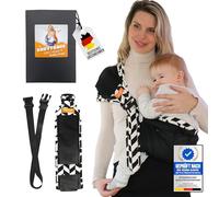 GUBBY GUPS® Marsupio Ergonomico V3.0 per Neonati e Bambini - Fascia Porta Bebè Pratica per Uso Quotidiano - Fino a 15 kg