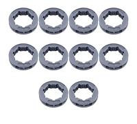 Gubeter 10Pcs 22Mm 3/8" 7T Pignone Kit Std, Per Stihl Ms660 066 Ms650 064 Ms661 Ms460 046 Ms461 Motosega, 68210