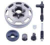 Gubeter .325" 7T kit pompa olio tamburo frizione, per motosega Per Husqvarna 435 435E 440 440E, codice OEM: 503894701, sostituire l'OEM con 505441501, 544212402