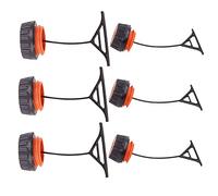 Gubeter 6Pcs Tappo Serbatoio Tappo Kit, per Stihl 066, 038,064, Ms650, Ms640, Ms660, 084, 088 Motosega, 0000 350 0509, 0000 350 0520